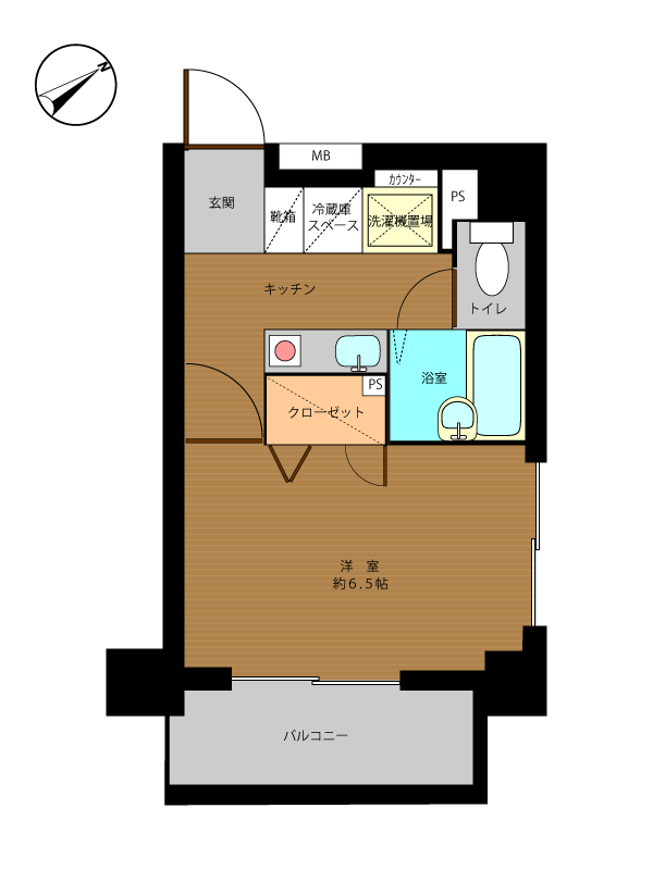 文京区賃貸マンションモンフェリーチェ405号室